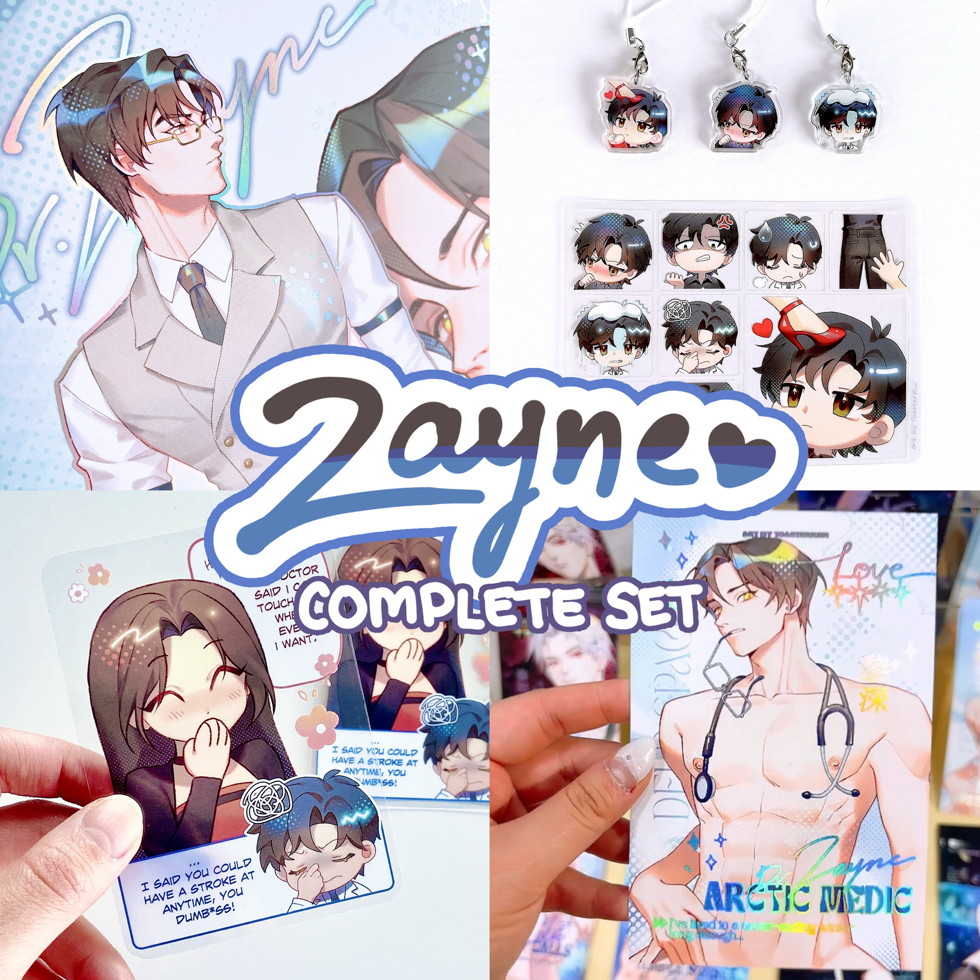 Zayne 7pc Set [Love and Deepspace] – ToasterKiwi Shop