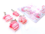 My Melody Mini Charms (1.5 inch Clear Acrylic)