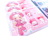 Sanrio My Melody & Kuromi Sticker Sheets