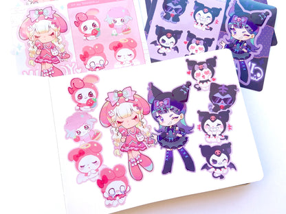 S@NRl0 Sticker Sheets