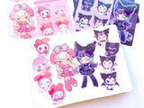 Sanrio My Melody & Kuromi Sticker Sheets