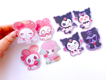 KUR0Ml sticker set (4pcs)