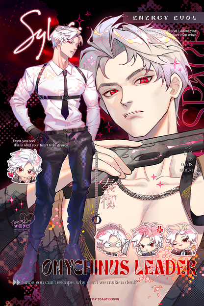 [Love and Deepspace] Holographic Foil Posters (11x17")