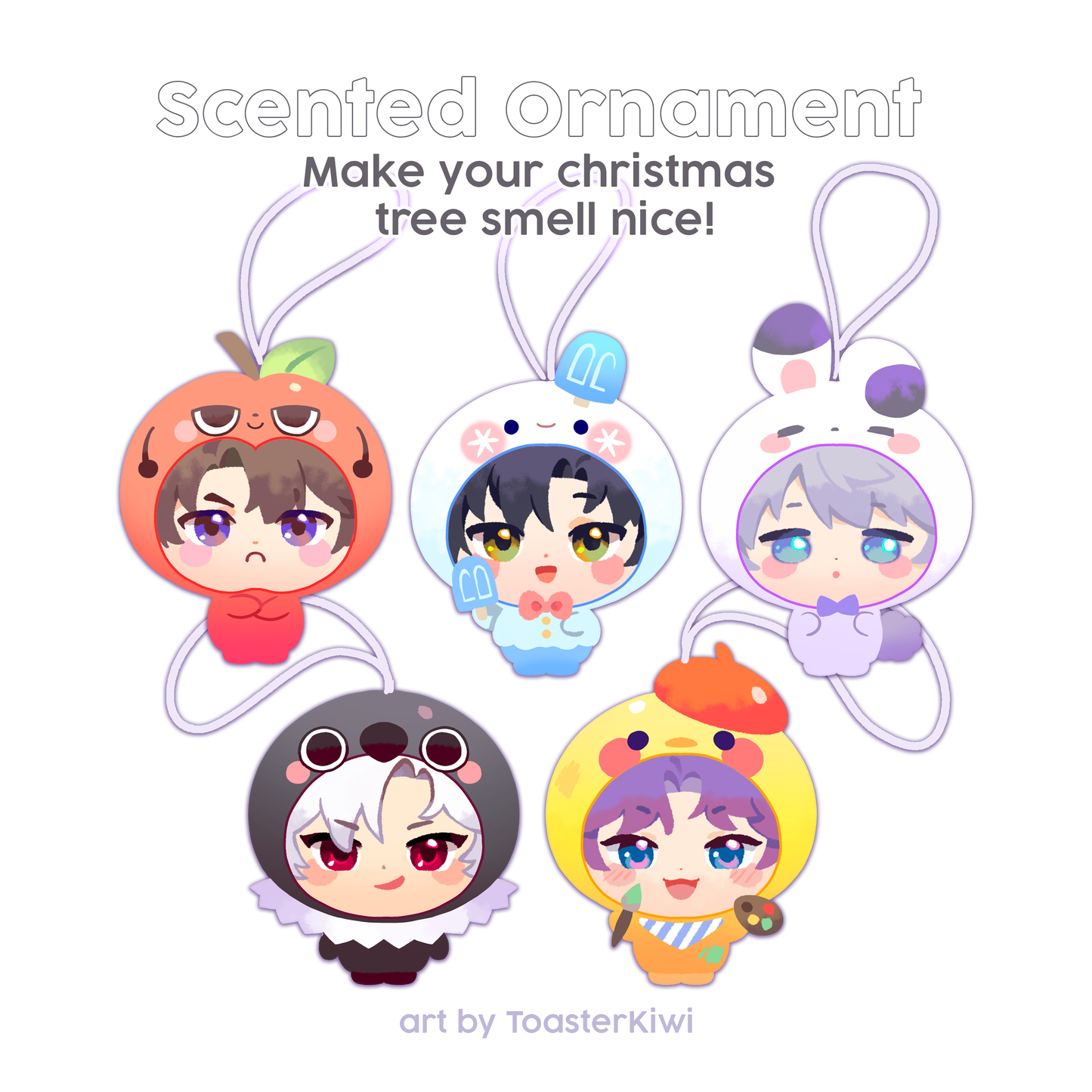 Love and Deepspace Scented Ornaments