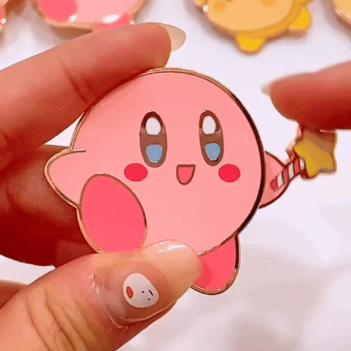 Kirby Fidget Toy Pin