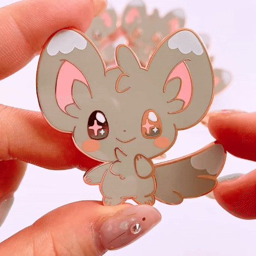 Minccino Fidget Toy Pin