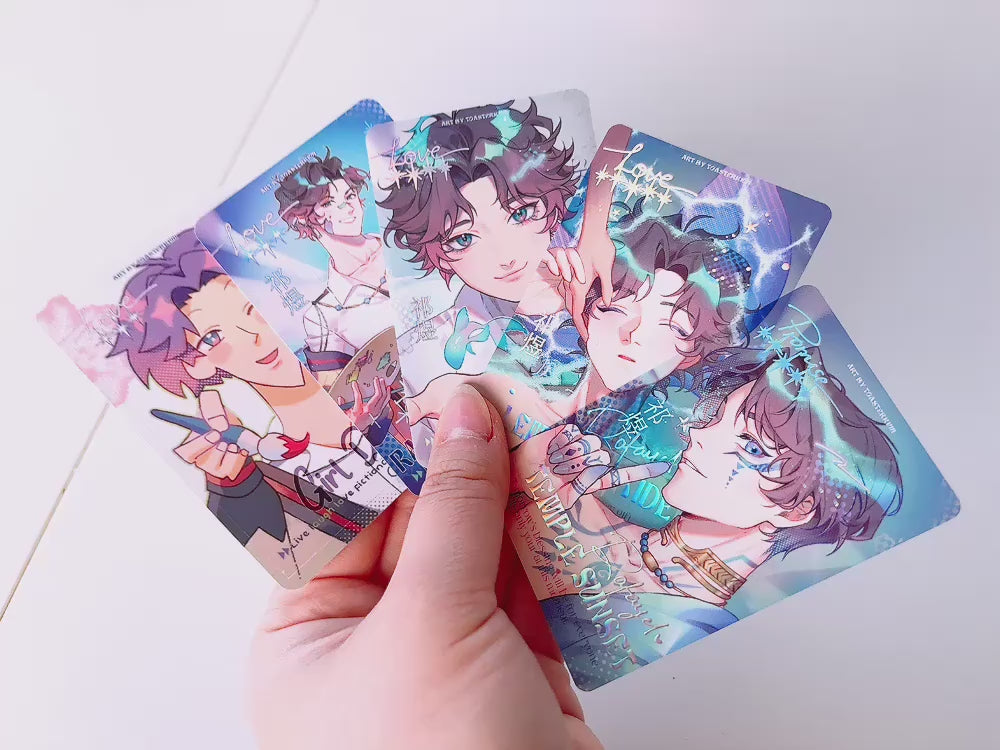 Photocard Stickers [Love and Deepspace] – ToasterKiwi Shop