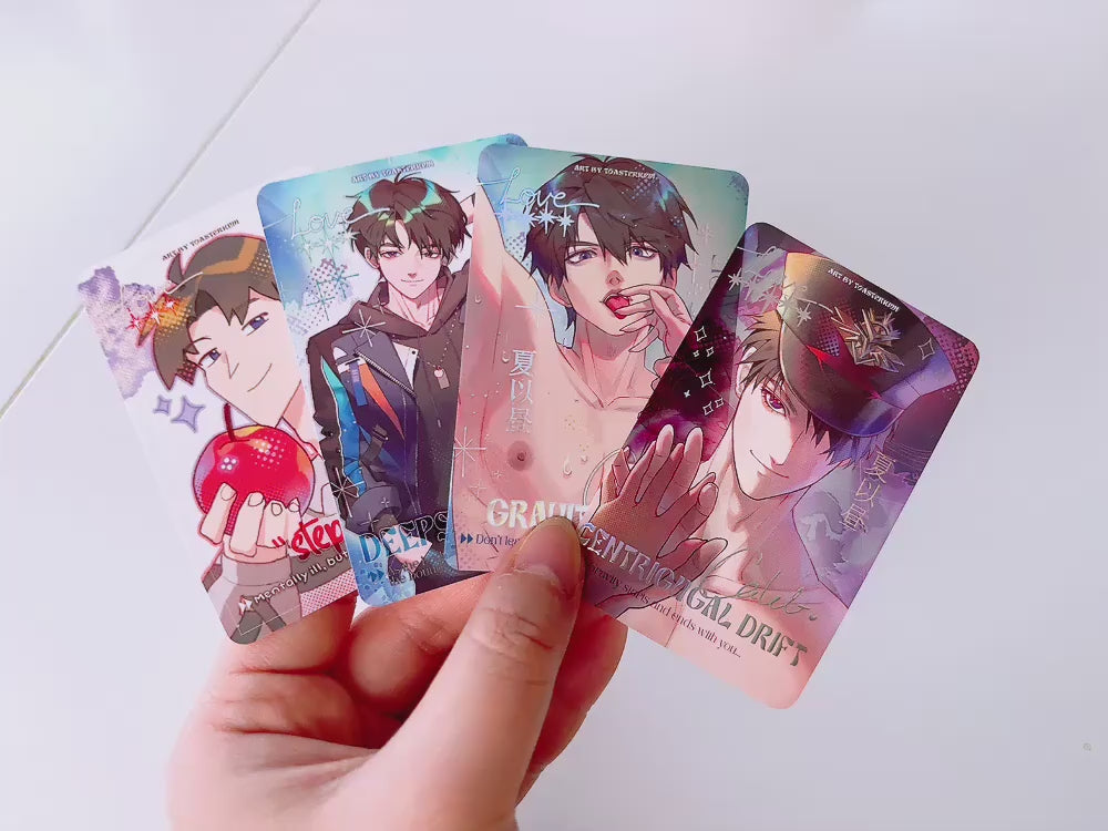 Gacha Pack: 5 random photocard stickers [Love and Deepspace