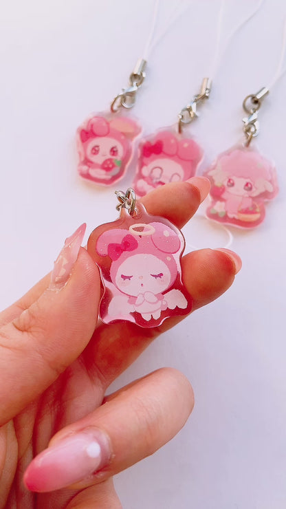 MY M3L0DY Mini Charms (1.5 inch Clear Acrylic)