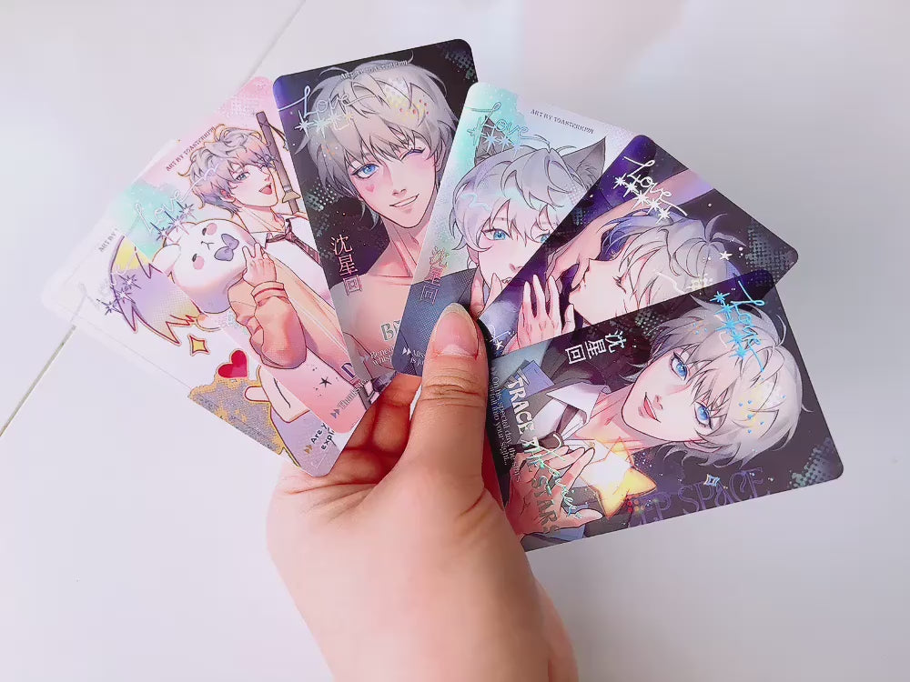 Photocard Stickers [Love and Deepspace] – ToasterKiwi Shop
