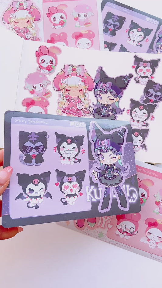 S@NRl0 Sticker Sheets