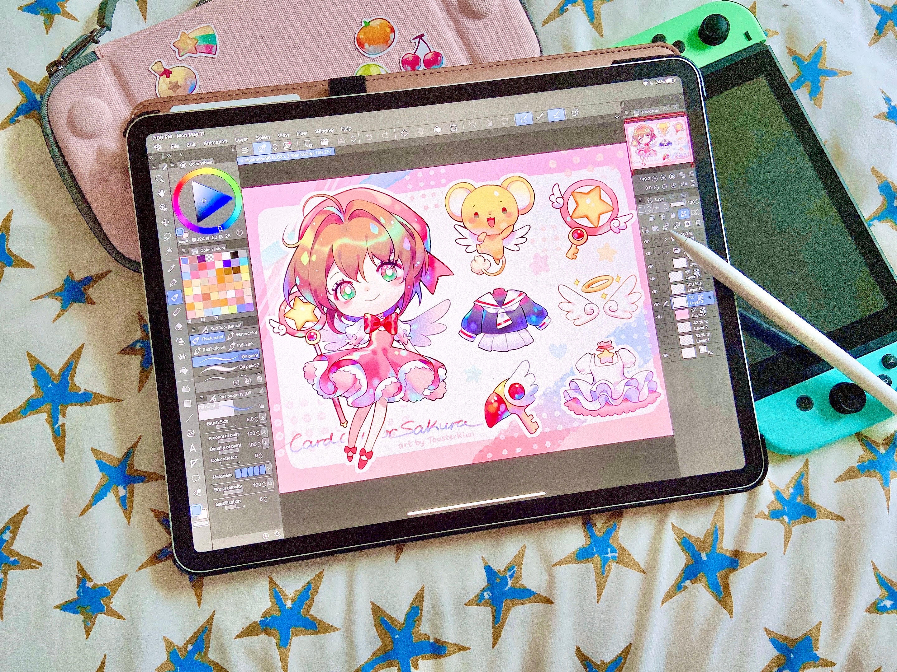 Cardcaptor Sakura Sticker Sheets – ToasterKiwi Shop