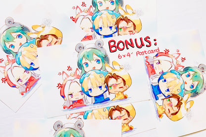 FIRE EMBLEM 3 HOUSES charms (2 inch Clear Acrylic)