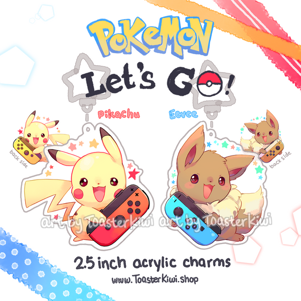 Pika Eevee Sticker Sheets [POKEMON] – KiwiShop