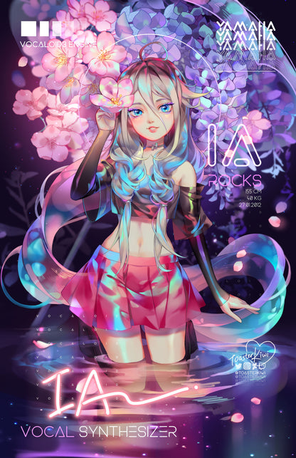 Vocaloid IA Poster (11x17")