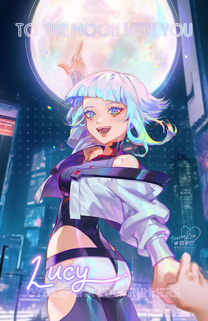 Lucy Cyberpunk Edgerunners Poster (11x17")