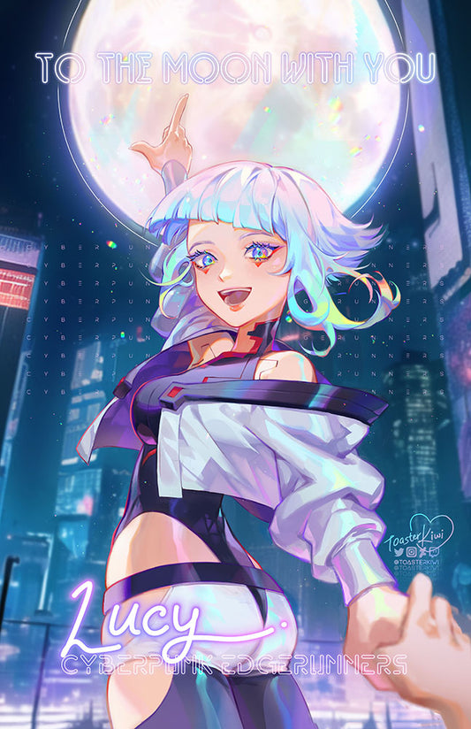 Lucy Cyberpunk Edgerunners Poster (11x17")