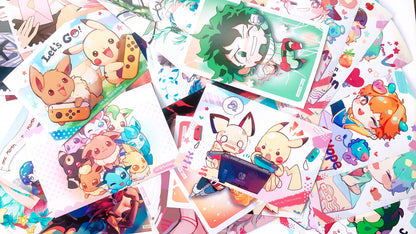 Mystic Messenger Postcard Prints 5pc set (6x4inch)