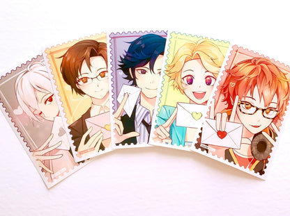 Mystic Messenger Postcard Prints 5pc set (6x4inch)