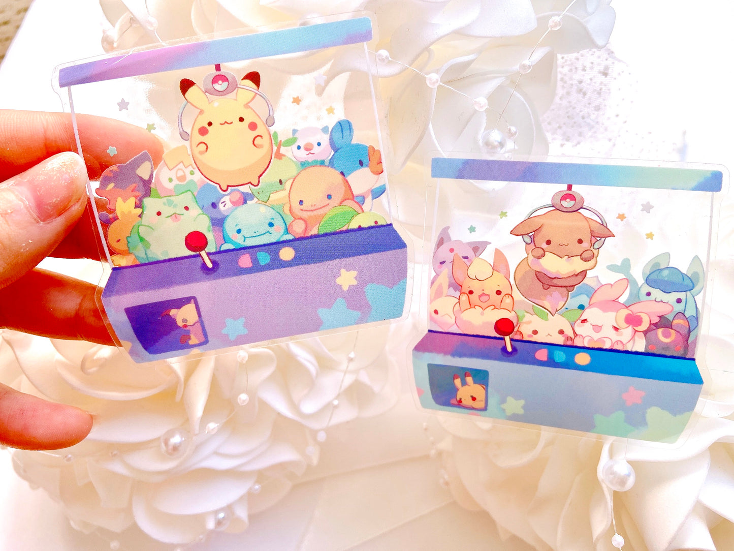 Pokemon Claw Game Stickers