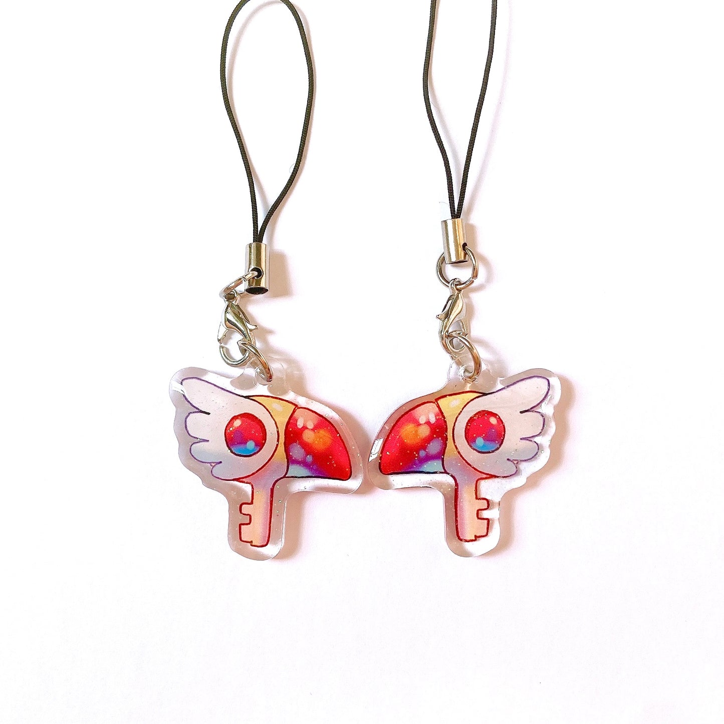 Cardcaptor Sakura Charms (double-sided clear acrylic)