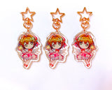 Cardcaptor Sakura Charms (double-sided clear acrylic 2.5")