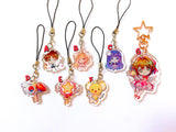 Cardcaptor Sakura Charms (double-sided clear acrylic)
