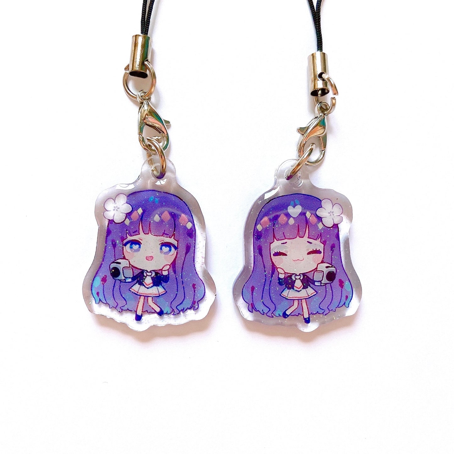 Cardcaptor Sakura Charms (double-sided clear acrylic)