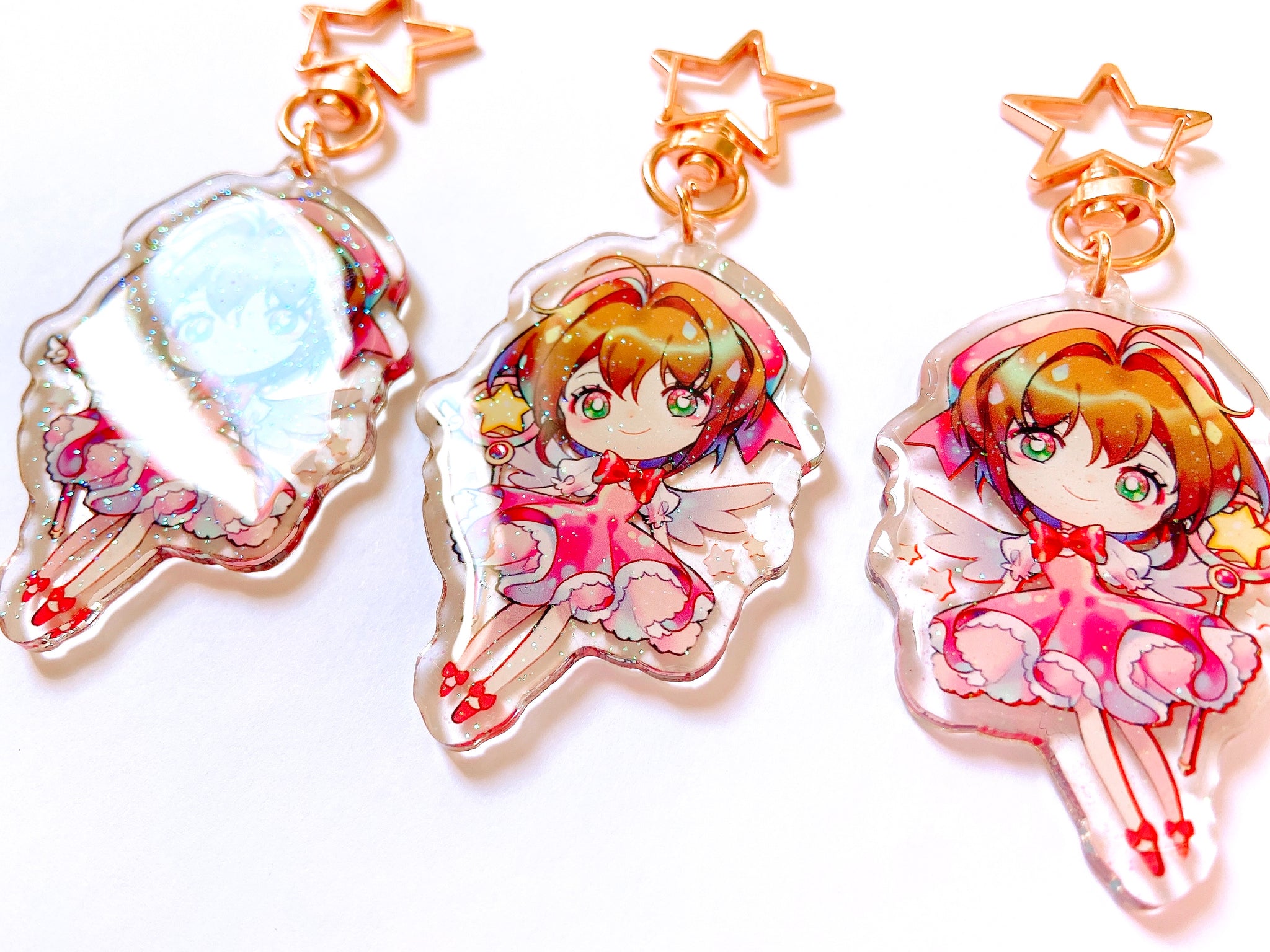 Sold New rare Cardcaptor Sakura keychains