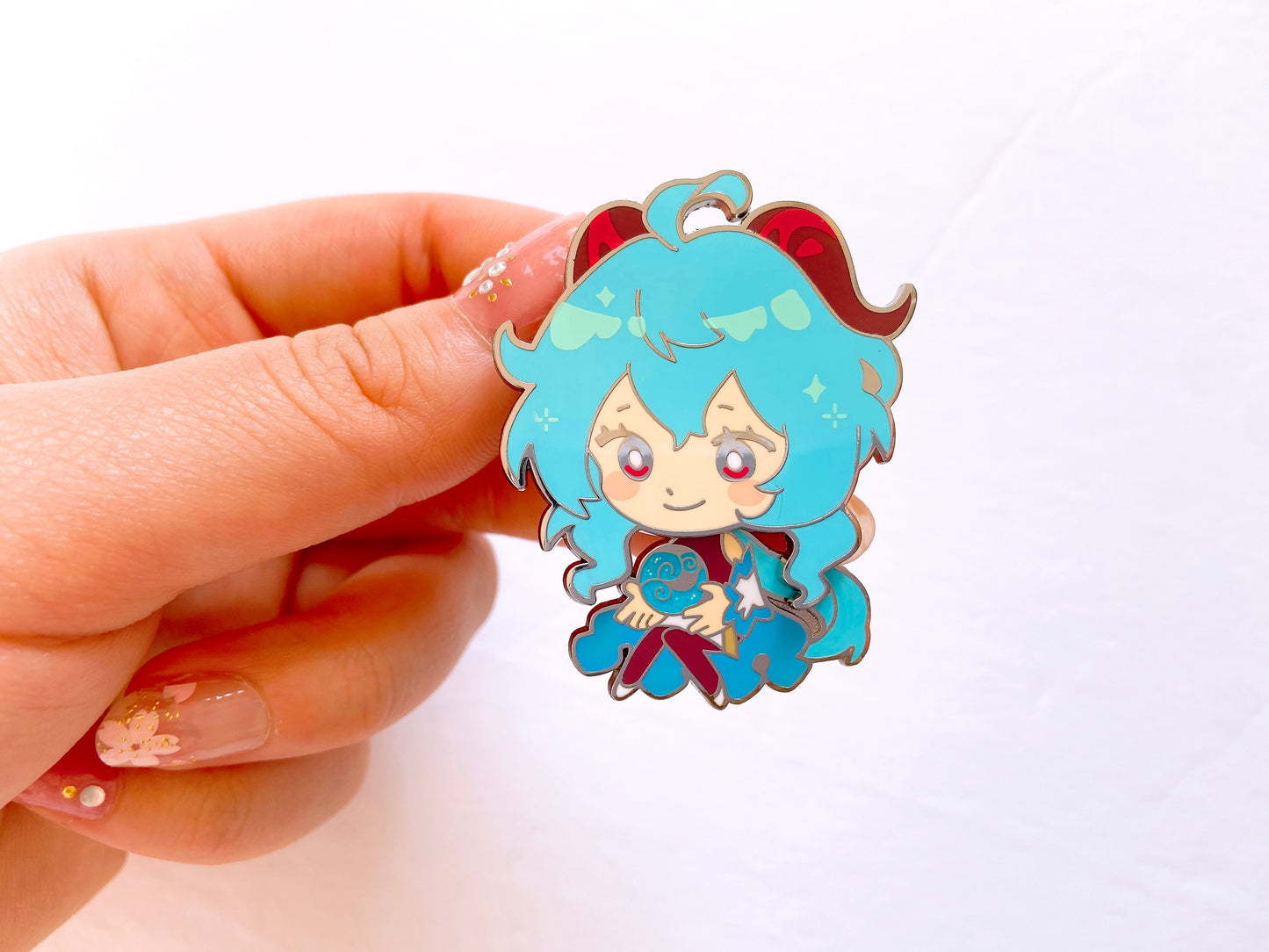 Ganyu Fidget Enamel Pin [Genshin Impact]