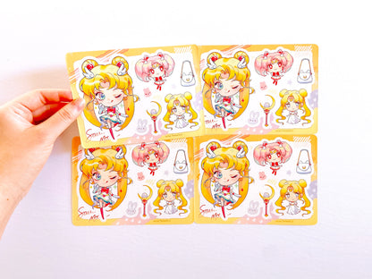 Sailor Moon Sticker Sheets