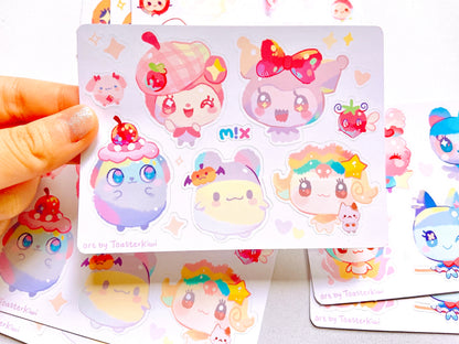 Tamagotchi Sticker Sheets