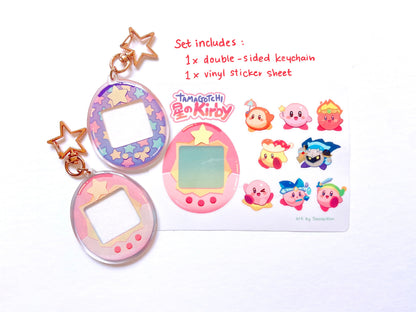 Custom Tamagotchi Set [Kirby]