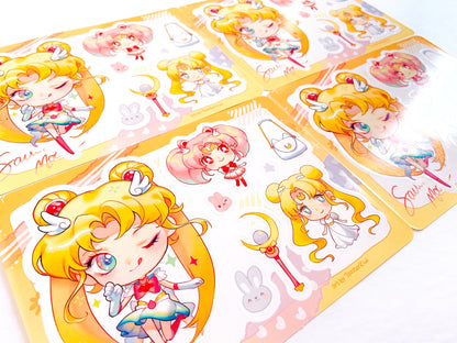 Sailor Moon Sticker Sheets