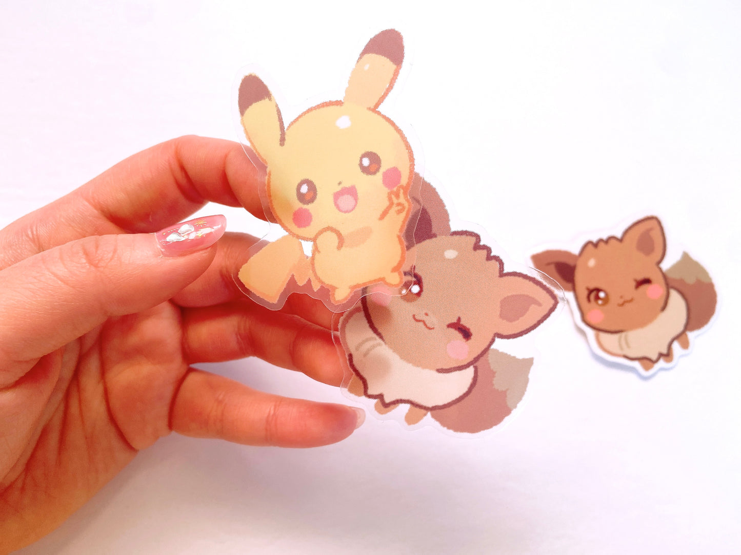 Pikachu Eevee Stickers [Pokemon]