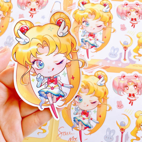Sailor Moon Sticker Sheets