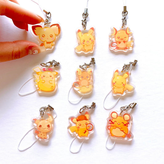 Pikachu Mini Charms