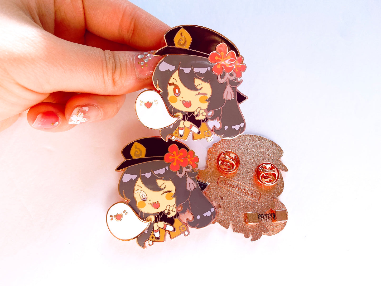 Hutao Fidget Enamel Pin [Genshin Impact]