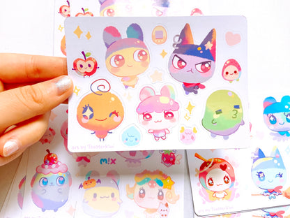 Tamagotchi Sticker Sheets