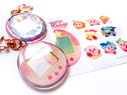 Custom Tamagotchi Set [Kirby]