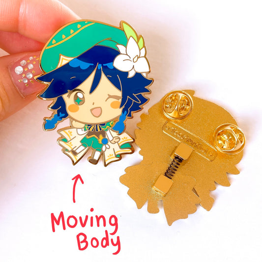 Venti Fidget Enamel Pin [Genshin Impact]