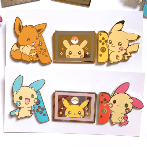 Aesthetic Accessories Kawaii Pokemon Cereal Enamel Pin Gamer Girl