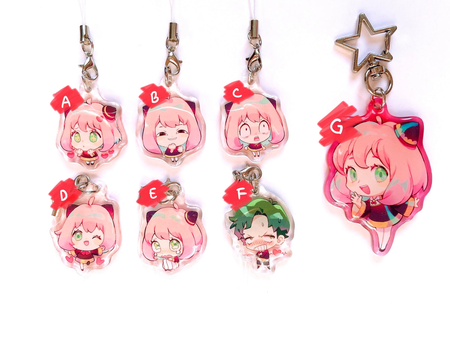 Anya Mini Charms [Spy x Family]