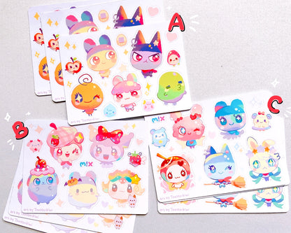 Tamagotchi Sticker Sheets