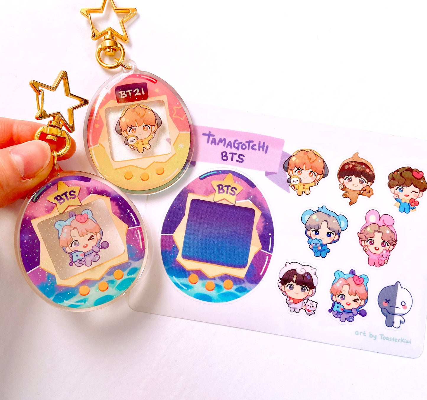 Custom Tamagotchi Set [BTS BT21]