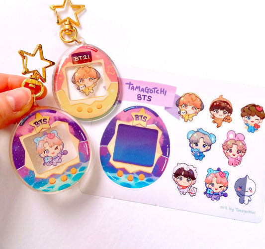 Custom Tamagotchi Set [BTS BT21]
