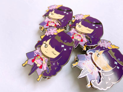 Raiden Shogun Fidget Toy Pin [Genshin Impact]