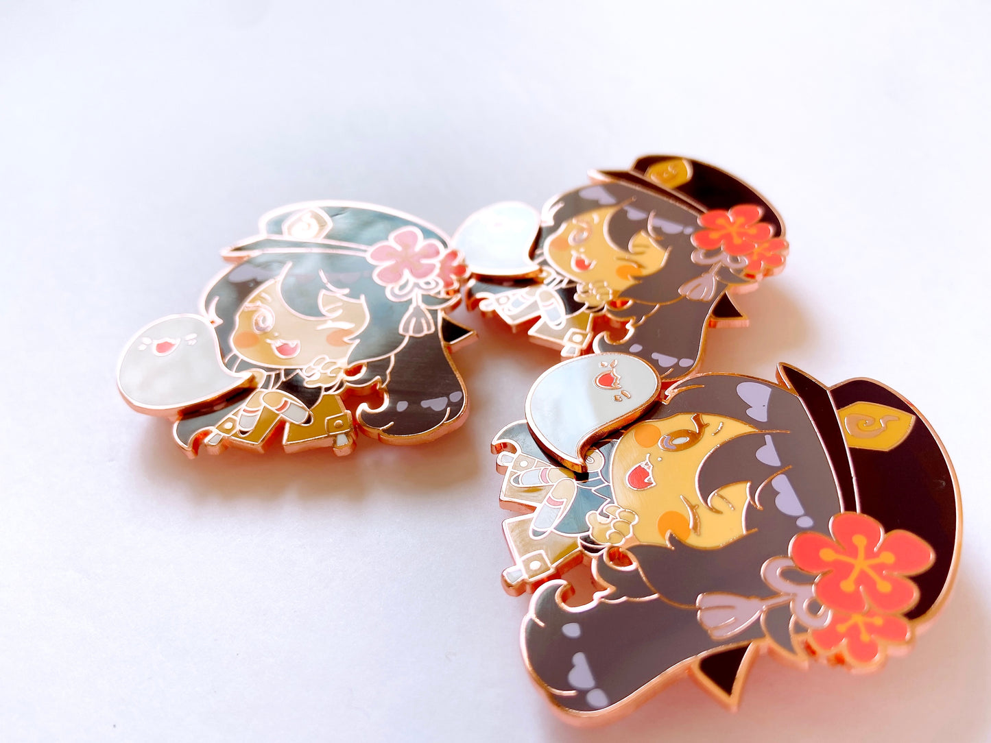 Hutao Fidget Enamel Pin [Genshin Impact]