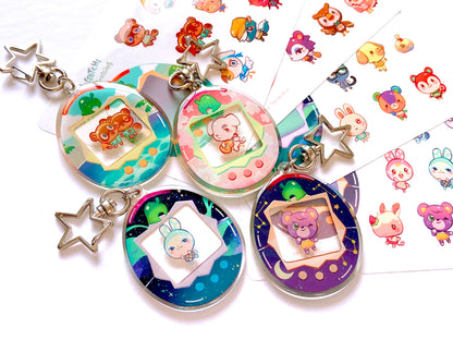 Custom Tamagotchi Set [Animal Crossing]
