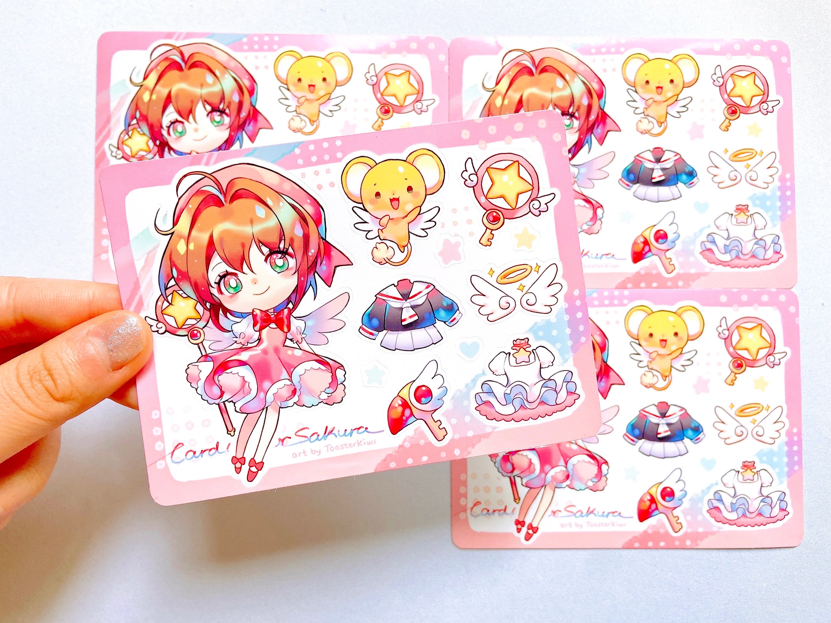 sakurasakutokiです Cardcaptor Sakura Sticker Sheets – ToasterKiwi Shop